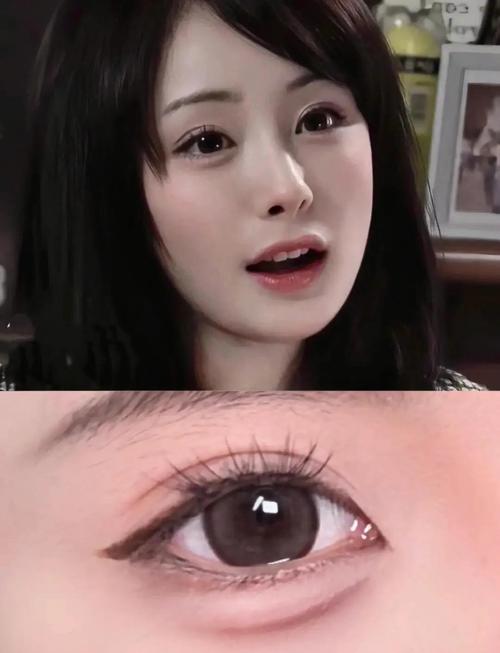 女明星画像教程：三步画出灵动眼神，眼妆唇部细节全解析